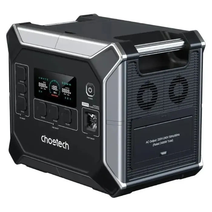 Зарядная станция Choetech 2400W 2048Wh (BS067-BQB)