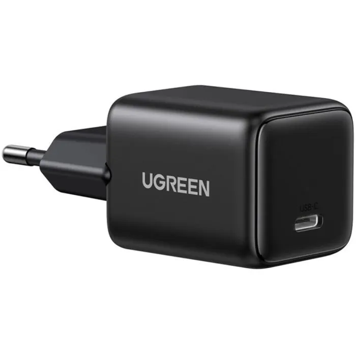 Зарядное устройство Ugreen X513 USB-C PD30W QC4.0 GaN black (65007)