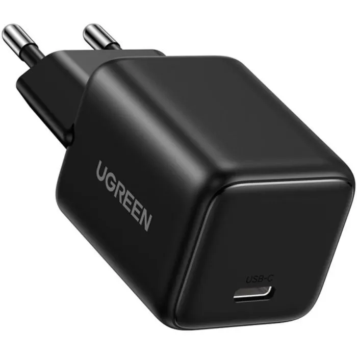 Зарядное устройство Ugreen X513 USB-C PD30W QC4.0 GaN black (65007) изображение 2