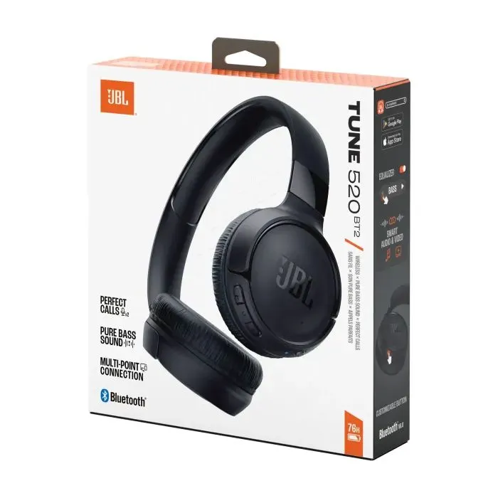 Наушники JBL Tune 520BT2 Black (JBLT520BT2BLKEU) изображение 9