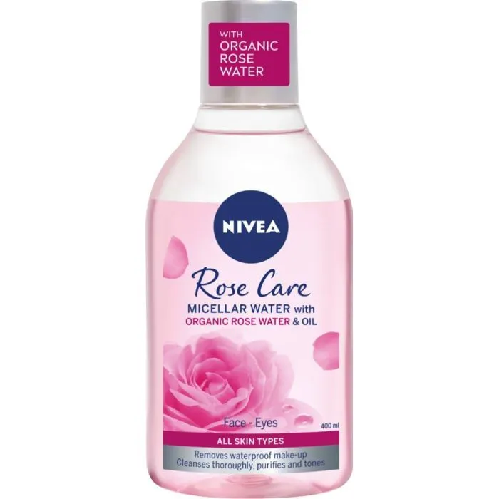 Міцелярна вода Nivea Rose Care Micellar Water 400 мл (4005900796998)