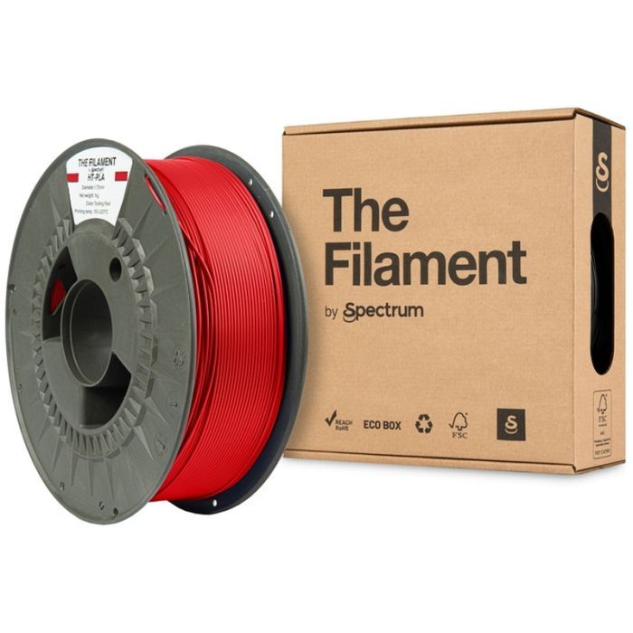 Пластик для 3D-принтера The Filament HT-PLA 1.75mm 1kg, Grey, Dark (TF-24140) зображення 3