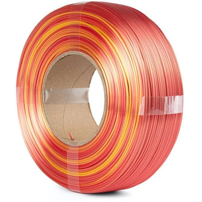 Пластик для 3D-принтера Spectrum PLA Silk Rainbow 1.75mm 1kg ReFill Fire Red (81285)