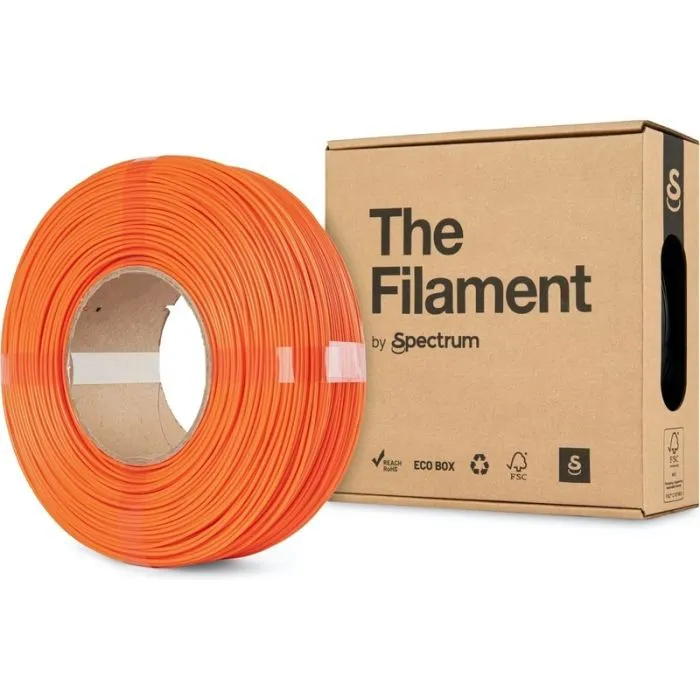 Пластик для 3D-принтера The Filament PETG 1.75mm 1kg ReFill, Orange, Machinery (TF-24065) изображение 3