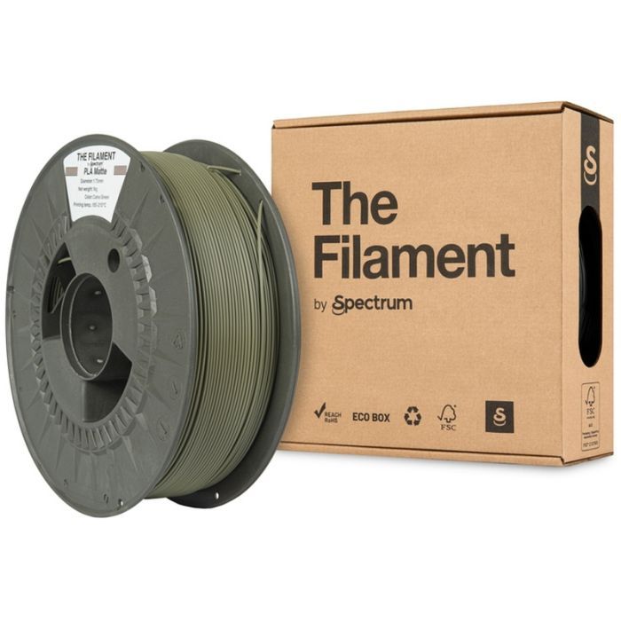 Пластик для 3D-принтера The Filament PLA Matte 1.75mm 1kg GREY, TROOPER (TF-24206) зображення 3