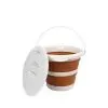 Відро складане Tribe Water Bucket Lid 5 л з кришкою terracota (T-FJ-0049-terracota) зображення 2