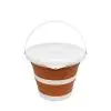 Відро складане Tribe Water Bucket Lid 5 л з кришкою terracota (T-FJ-0049-terracota)