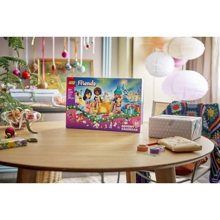 Конструктор LEGO Friends Адвент-календар 2026 Різдвяна іграшка (42698) зображення 12