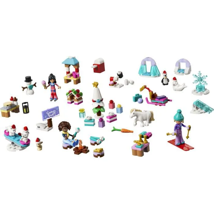 Конструктор LEGO Friends Адвент-календар 2026 Різдвяна іграшка (42698) зображення 2