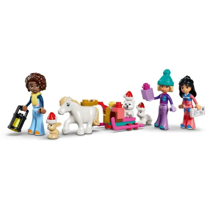 Конструктор LEGO Friends Адвент-календар 2026 Різдвяна іграшка (42698) зображення 4