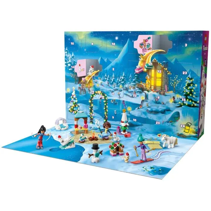 Конструктор LEGO Friends Адвент-календар 2026 Різдвяна іграшка (42698) зображення 7