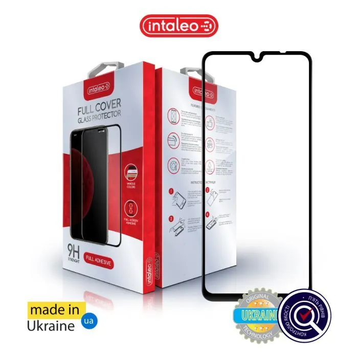 Скло захисне Intaleo Full Glue ESD Xiaomi Redmi 17C / Redmi 14C Black (1283126641060)