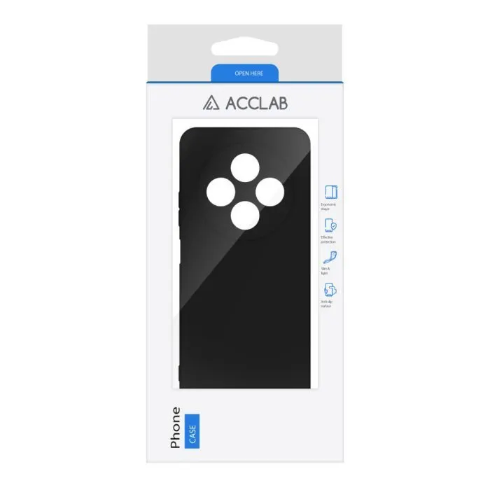Чохол до мобільного телефона ACCLAB SoftShell Xiaomi Redmi 14C Black (1283126606649) зображення 2
