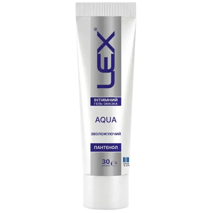 Лубрикант Lex Condoms Aqua Зволожуючий 30 мл (4820296720088)